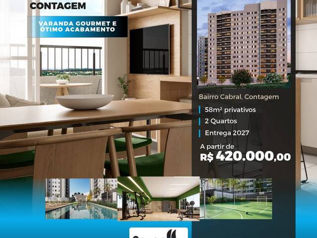 #20 - Apartamento para Venda em Contagem - MG